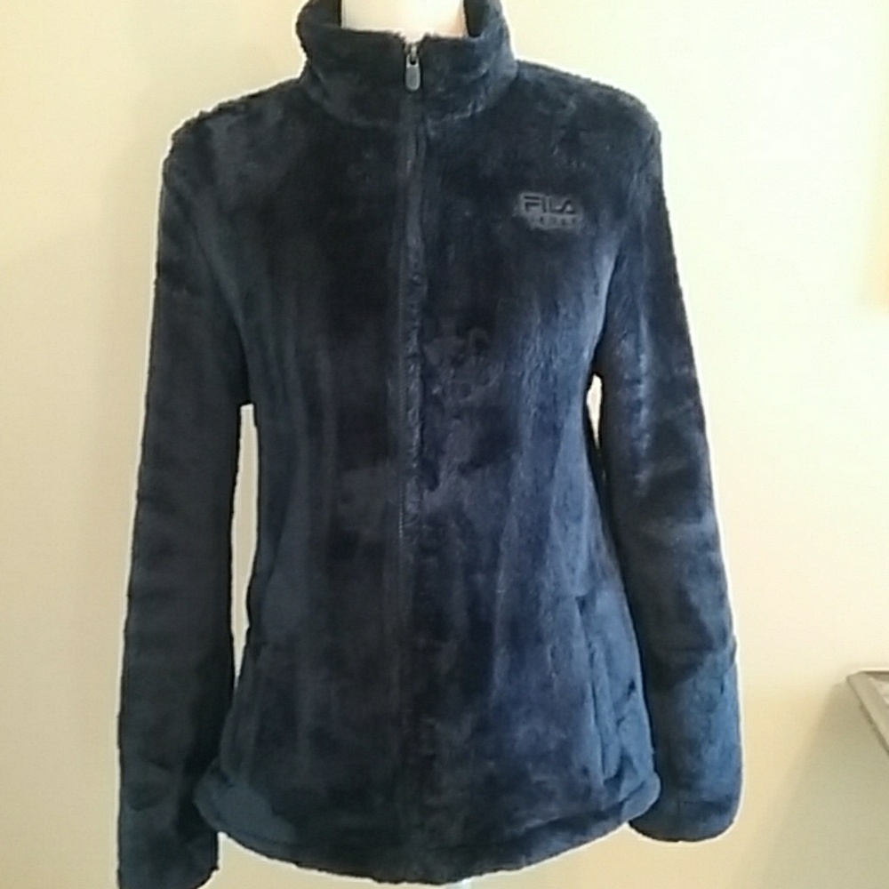 FILA womens zip front work out jacket